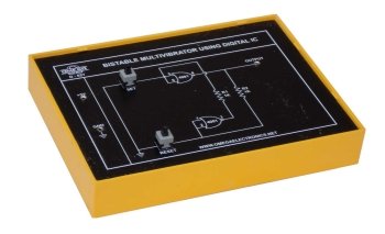 Bistable Multivibrator using Digital IC