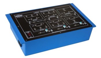 Logic Training Board OR/NOR, AND/NAND, NOT/BUFFER with Power Supply (C.R.)