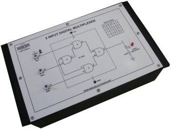 2 Input Digital Multiplexer with Power Supply (C.R.)