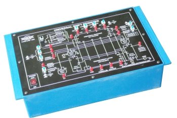 Universal Shift Register using IC-74LS 194 with Power Supply (C.R.)