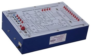 Verification of Excess-3 to Decimal Converter with Power Supply (C.R.)