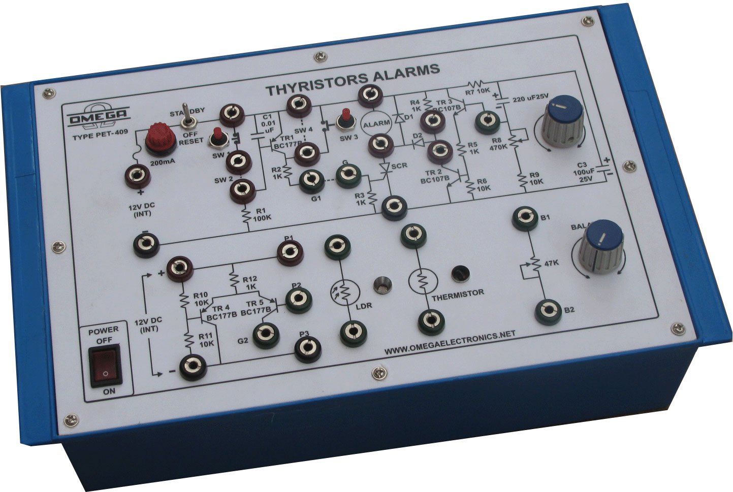 Thyristor Alarms with Power Supply (C.R.)