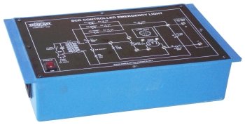 SCR Controlled Emergency Light with Power Supply