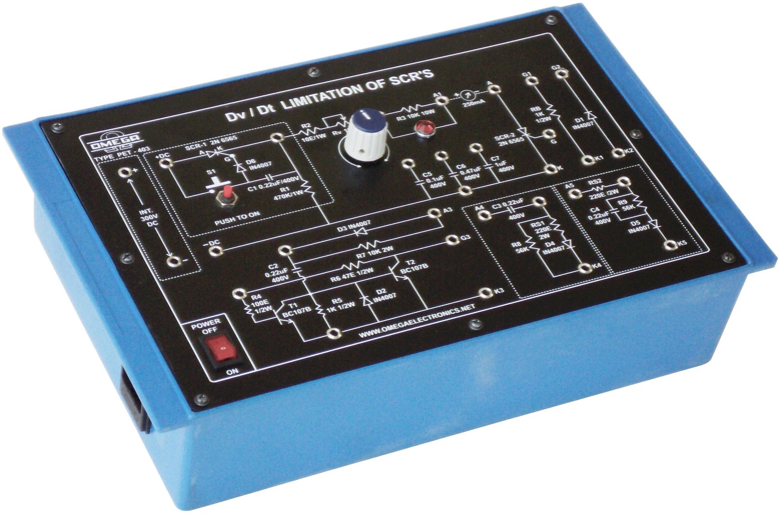 DV/DT Limitation of SCR's  with Power Supply