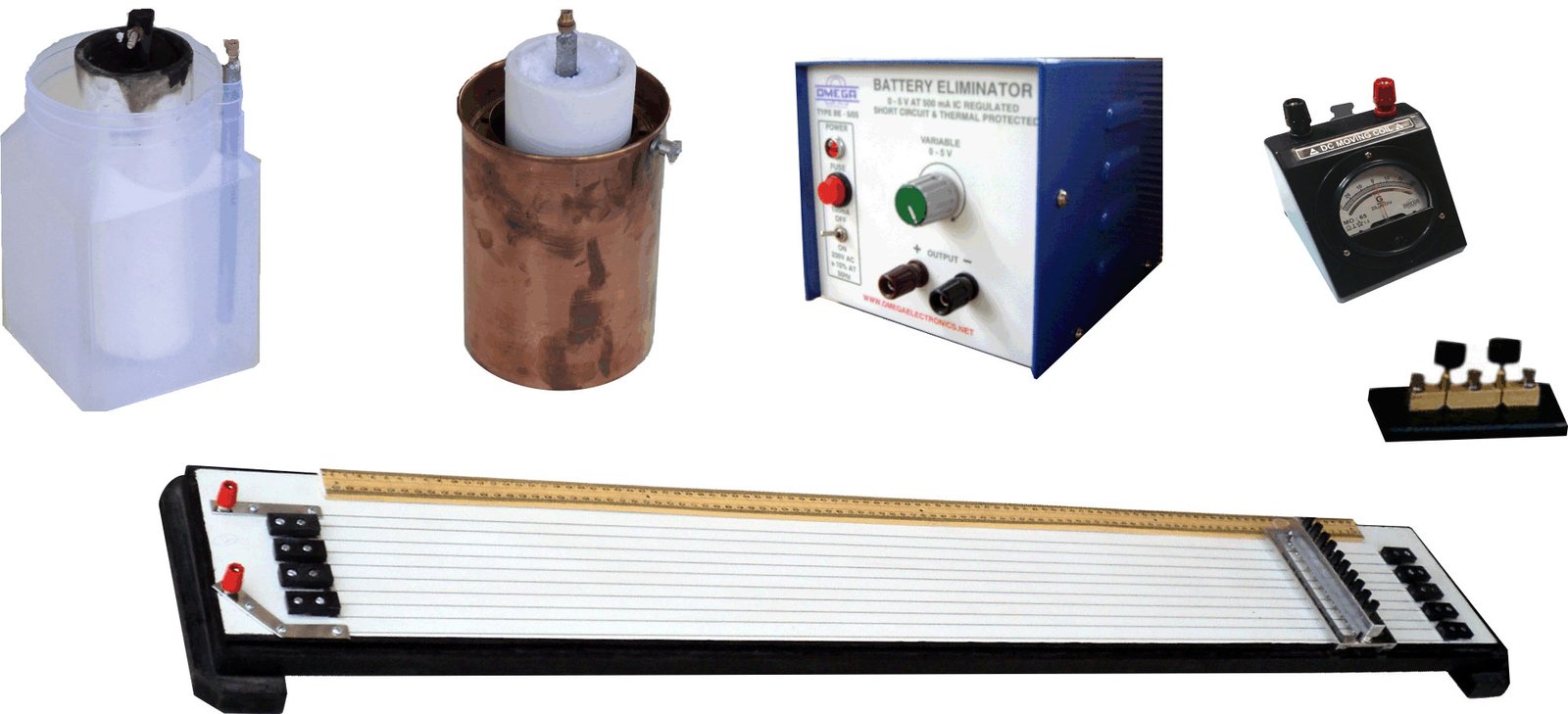 Comparison of electro motive forces (EMF's) of two primary cells by using a potentiometer (C.R.)