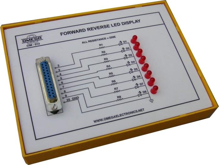 Computer Interfacing Module - 5*7 Matrix LED Display