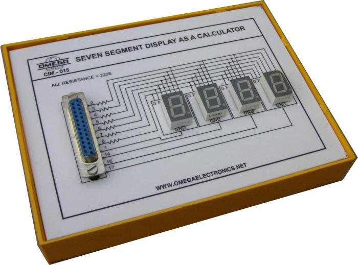 Computer Interfacing Module - Seven Segment Display as Calculator