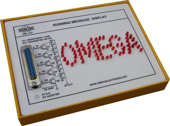 Computer Interfacing Module - Running Message Display