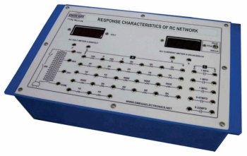 Response characteristics of RC network