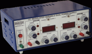 Dual Power Supplies With Digital Meters (0 -15V to 0-1 A) 2 Meters