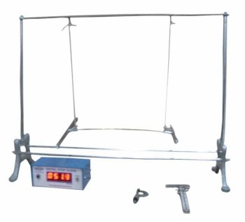 Determination of Young's modulus, modulus of Rigidity and Poisson's ratio by Searle's Apparatus