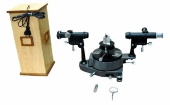 Determination of cauchy's constant by spectrometer (C.R.)